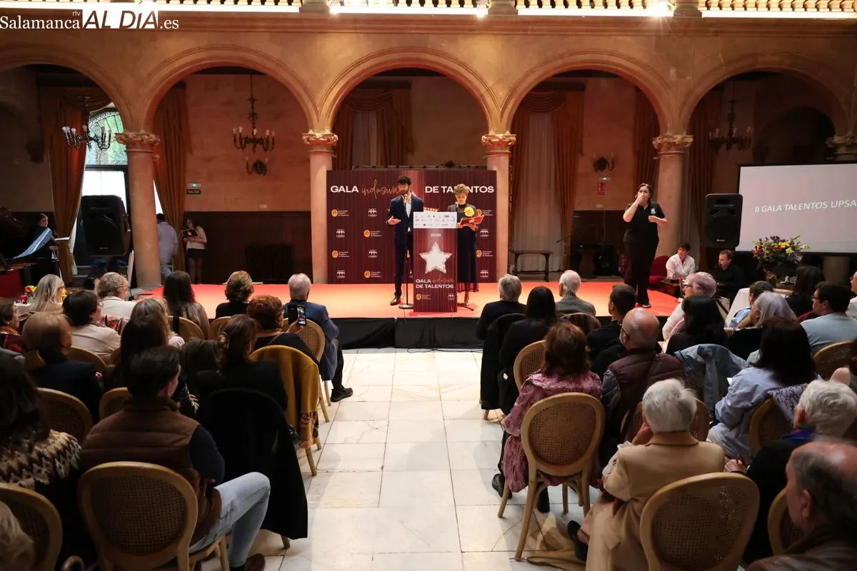 II Gala Inclusiva de Talentos en el Casino de Salamanca. Fotos: David Sañudo