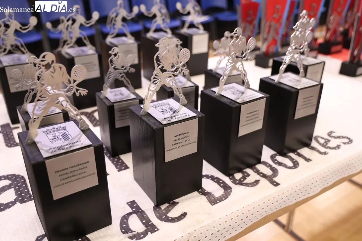 Clausura y entrega de trofeos de los Juegos Escolares 2025/2026. Fotos: David Sañudo