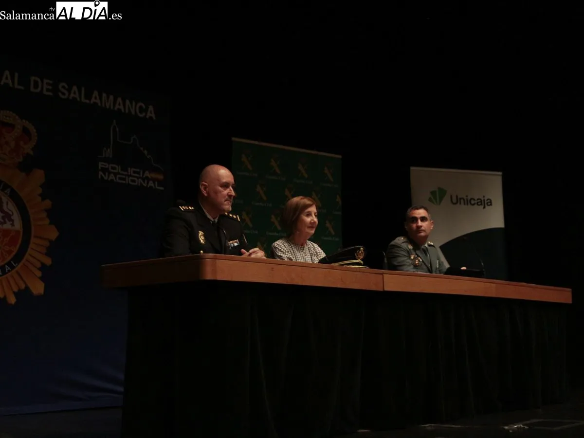 Salamanca celebra el Día de la Seguridad Privada con la entrega de 20 menciones honoríficas. Foto Emily Rivas