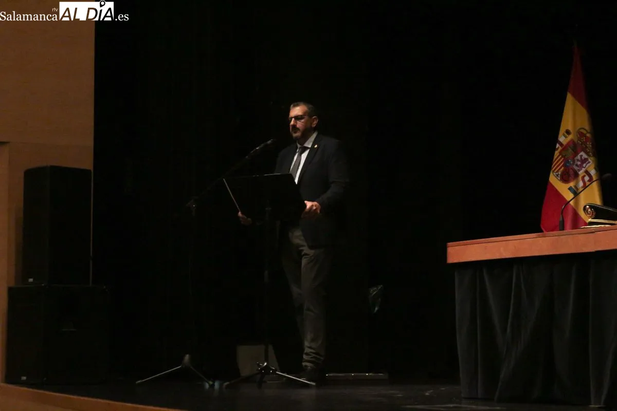 Salamanca celebra el Día de la Seguridad Privada con la entrega de 20 menciones honoríficas. Foto Emily Rivas