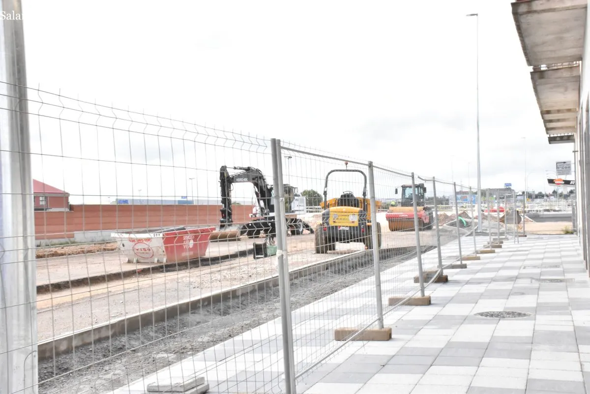 Así se encuentran las obras del puente en el Zurguén | FOTOS: V. Martins 