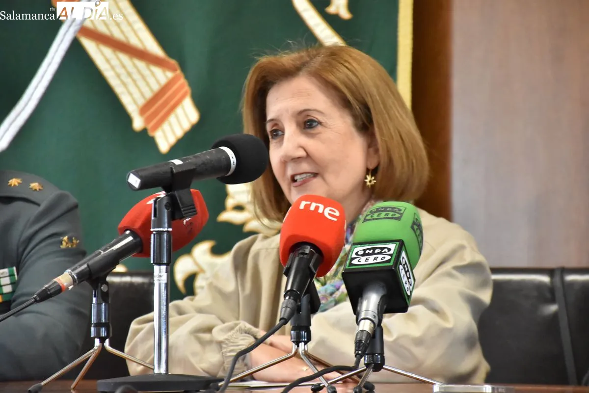Presentación de los actos del 182 aniversario de la Fundación de la Guardia Civil en la provincia de Salamanca | FOTOS: V. Martins 