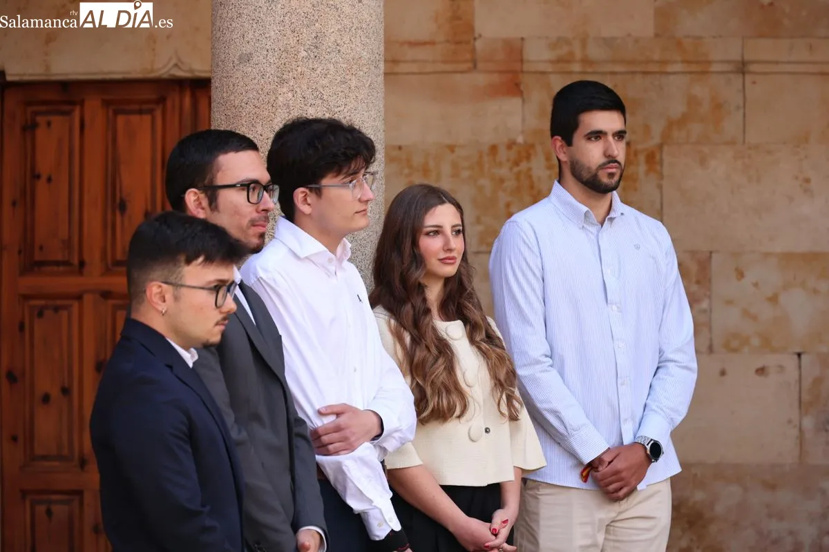 La USAL reivindica el legado de la Escuela de Salamanca durante la celebración del Día de Europa