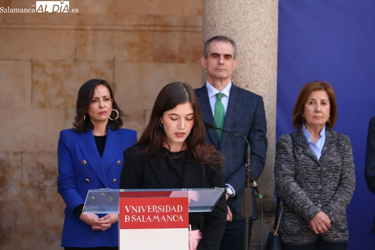 La USAL reivindica el legado de la Escuela de Salamanca durante la celebración del Día de Europa