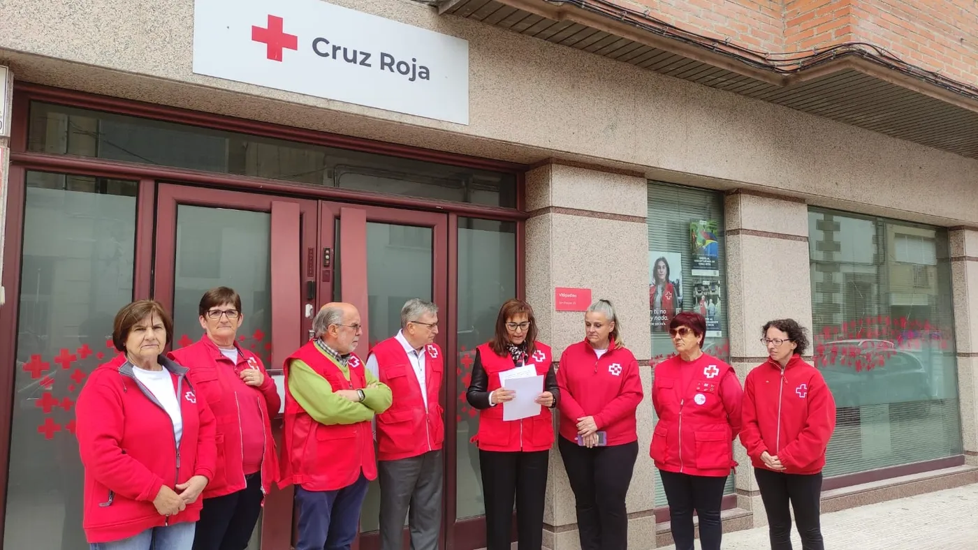 Cruz Roja conmemora en Vitigudino su Día Mundial y visibiliza el impacto de su acción humanitaria: 549 personas atendidas en 2025 en la comarca