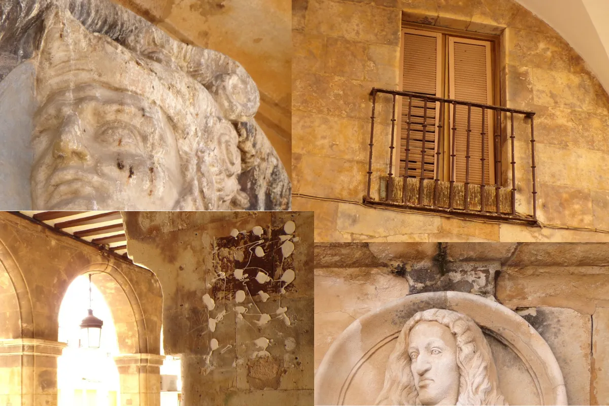 Deterioro de los monumentos en Salamanca por inacción