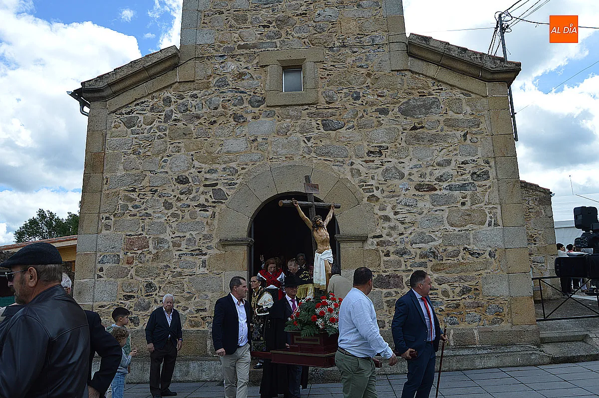 Domingo de las fiestas de Santa Cruz de Saelices el Chico 