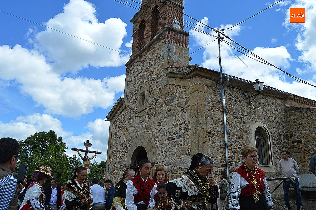 Domingo de las fiestas de Santa Cruz de Saelices el Chico 