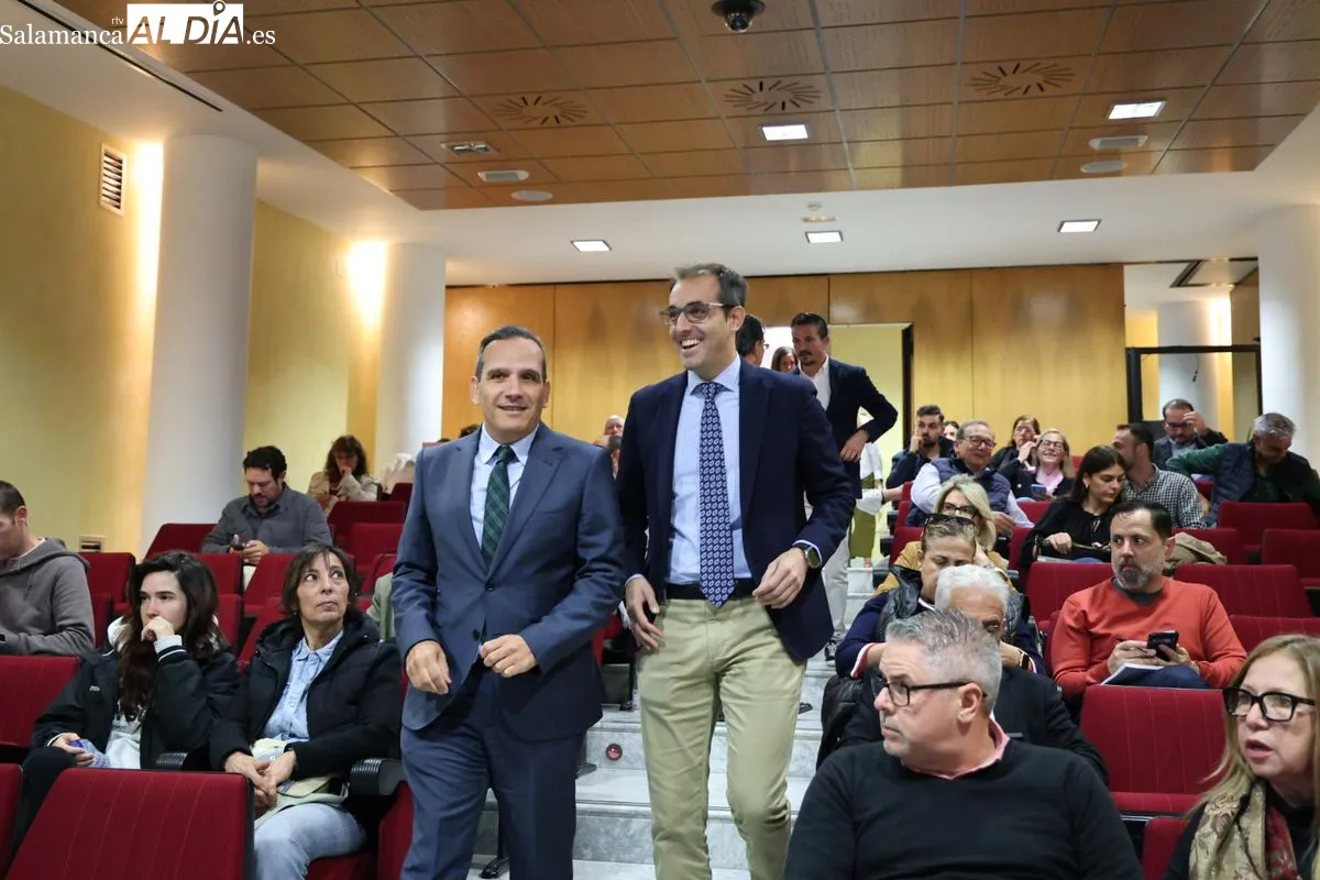 El Instituto para la Competitividad Empresarial (ICECYL) presenta en Salamanca nuevas líneas de apoyo económico dirigidas a autónomos y micropymes. Foto de David Sañudo
