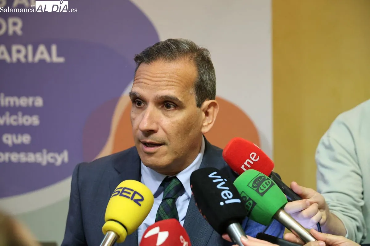 El Instituto para la Competitividad Empresarial (ICECYL) presenta en Salamanca nuevas líneas de apoyo económico dirigidas a autónomos y micropymes. Foto de David Sañudo
