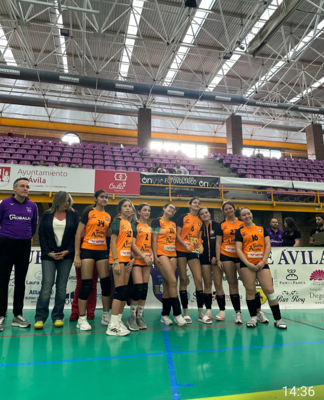 Equipo de voleibol 