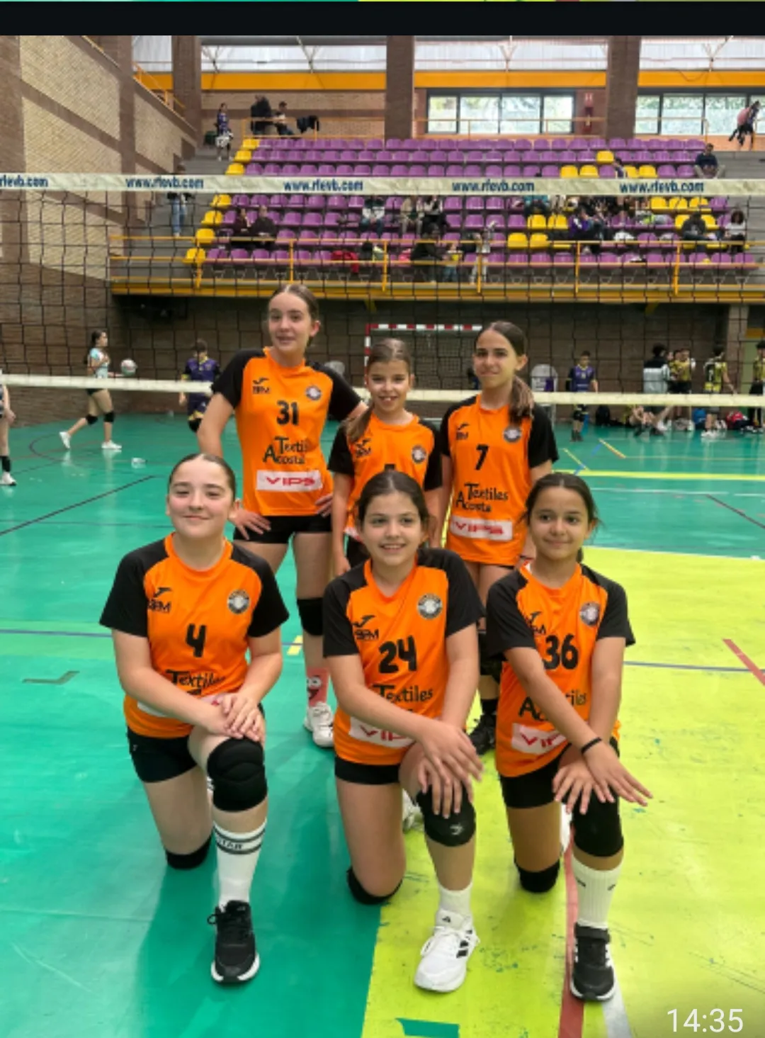 Equipo de voleibol 