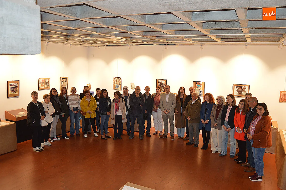 Exposición de cerámica del centro de adultos en Ciudad Rodrigo