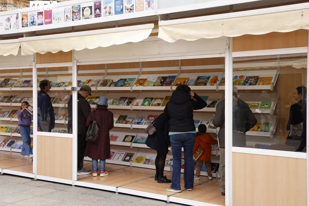 Imagen de la edición anterior de la Feria del Libro de Salamanca