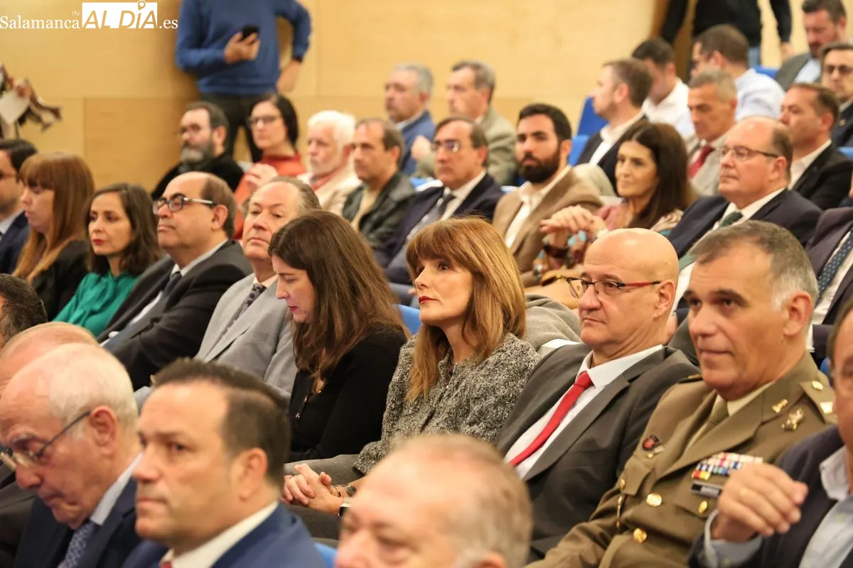 Acto de reunificación de las organizaciones empresariales de Salamanca. Foto de David Sañudo