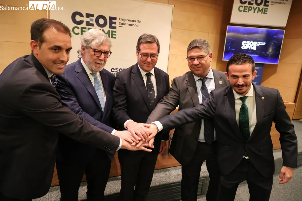 FOTOS | Todos los empresarios  y  autónomos de Salamanca ya van en una misma dirección