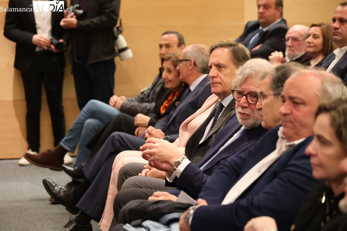 Acto de reunificación de las organizaciones empresariales de Salamanca. Foto de David Sañudo