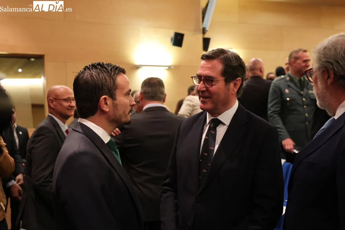 Acto de reunificación de las organizaciones empresariales de Salamanca. Foto de David Sañudo
