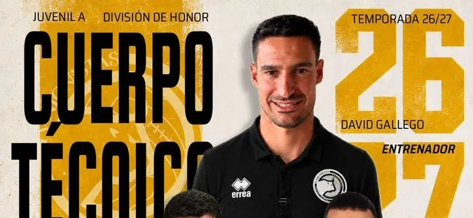 David Gallego, nuevo entrenador del División de Honor de Unionistas