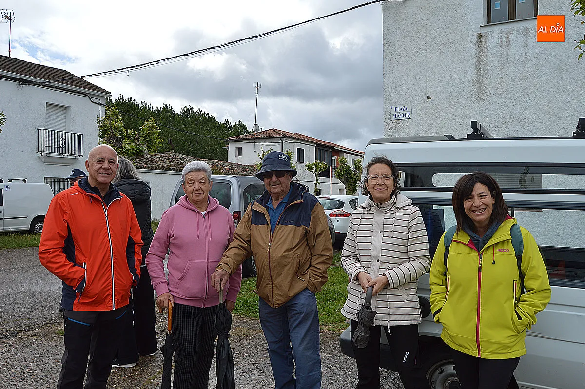 Foto 3 - Cerca de 80 personas apoyan la III Caminata Saludable de &Aacute;gueda