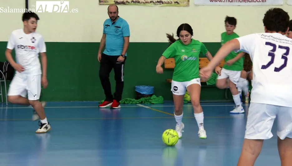 Mañana de fútbol sala para la cantera del Piensos Durán Albense
