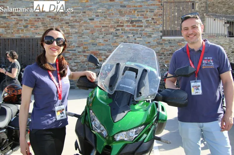 Foto 5 - El XX Encuentro Grandes Viajeros congrega a moteros de varios continentes en Alba de Tormes