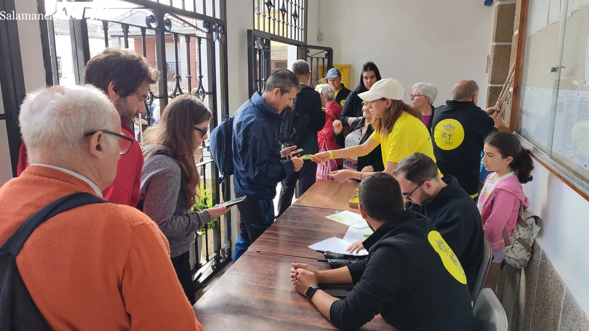 Buena participación en la XII Marcha Solidaria de Saucelle / CORRAL