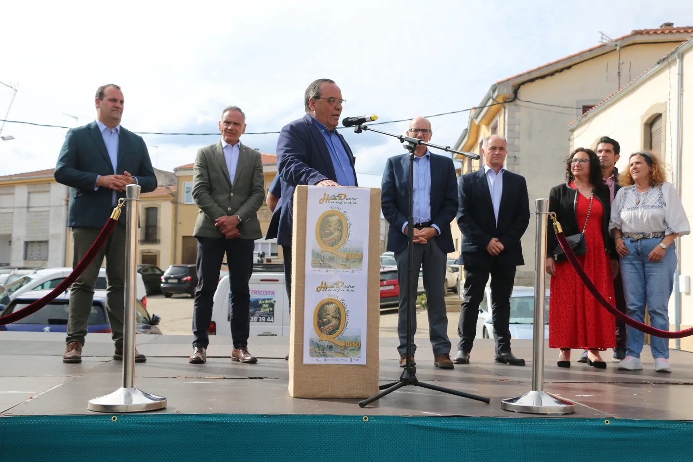 Arranca la XXIII Feria Internacional del Queso en Hinojosa de Duero / CORRAL
