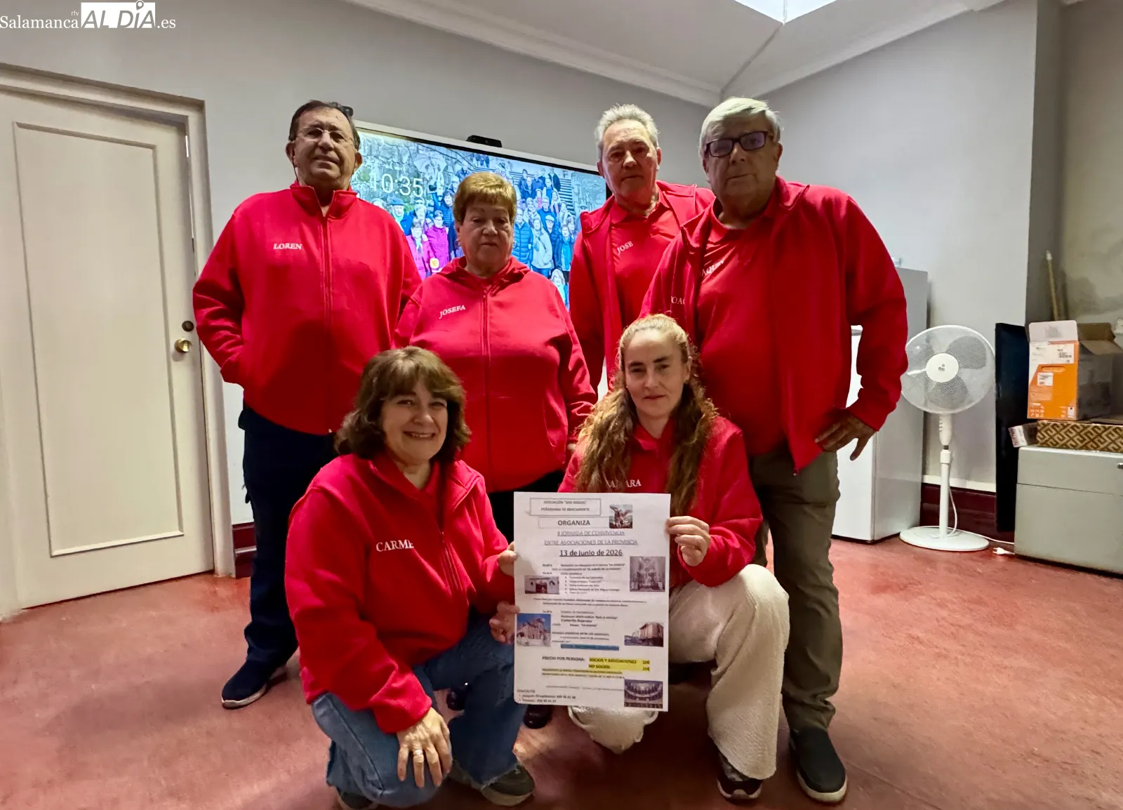 La asociación San Miguel presenta la segunda convivencia de mayores en Peñaranda, con fecha prevista para el 13 de junio