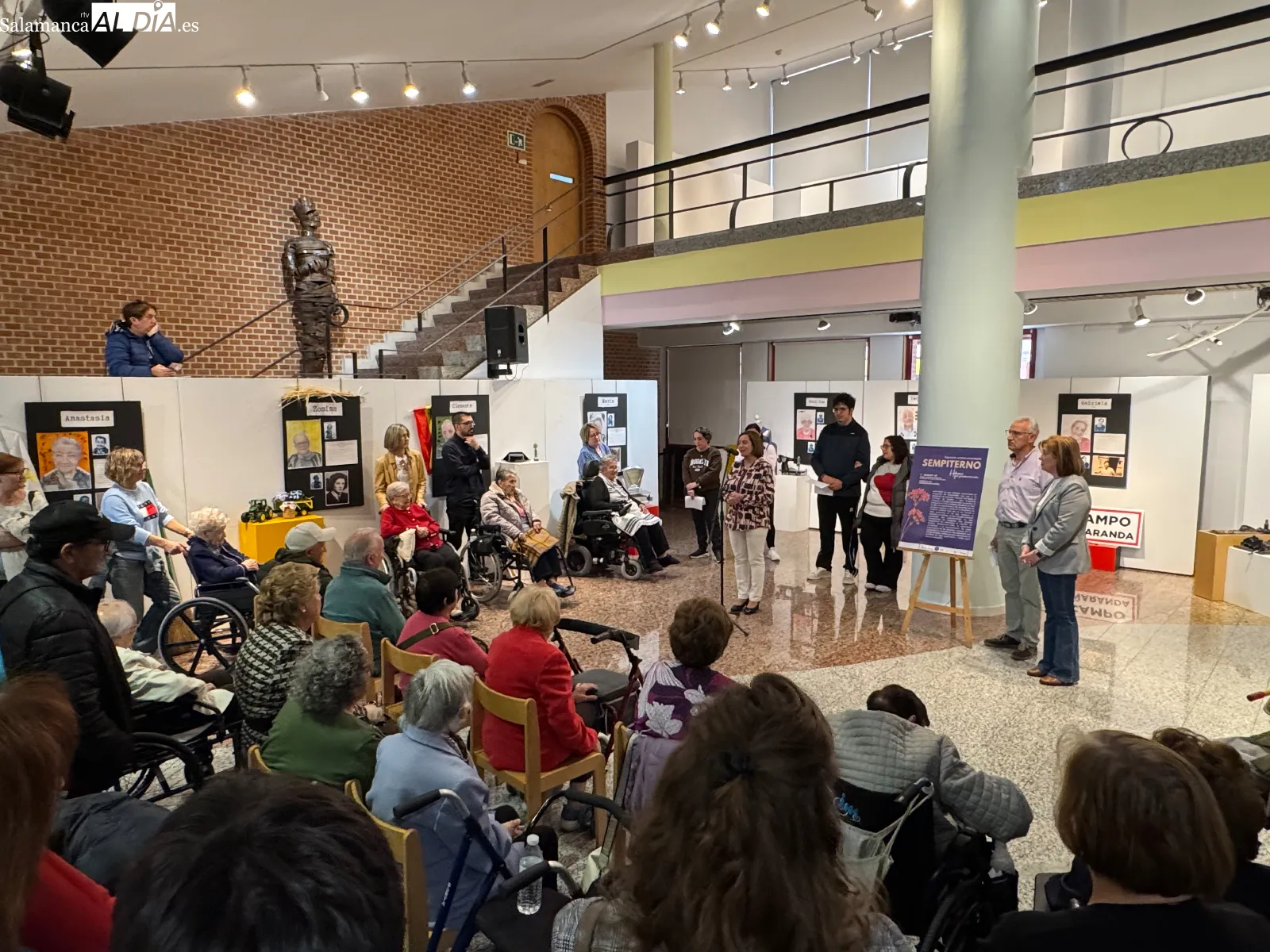 Foto 7 - Emoci&oacute;n, memoria y arte en &ldquo;Sempiterno&rdquo;, la exposici&oacute;n que muestra en el CDS las historias de toda una vida