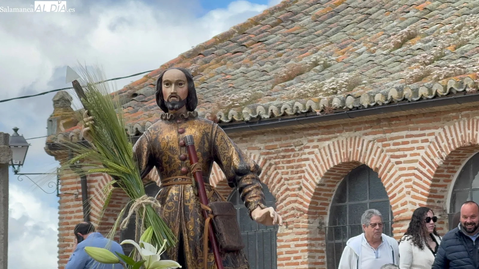 Foto 5 - Aldeaseca de la Frontera arropa a San Isidro en su paseo festivo para celebrar su d&iacute;a grande