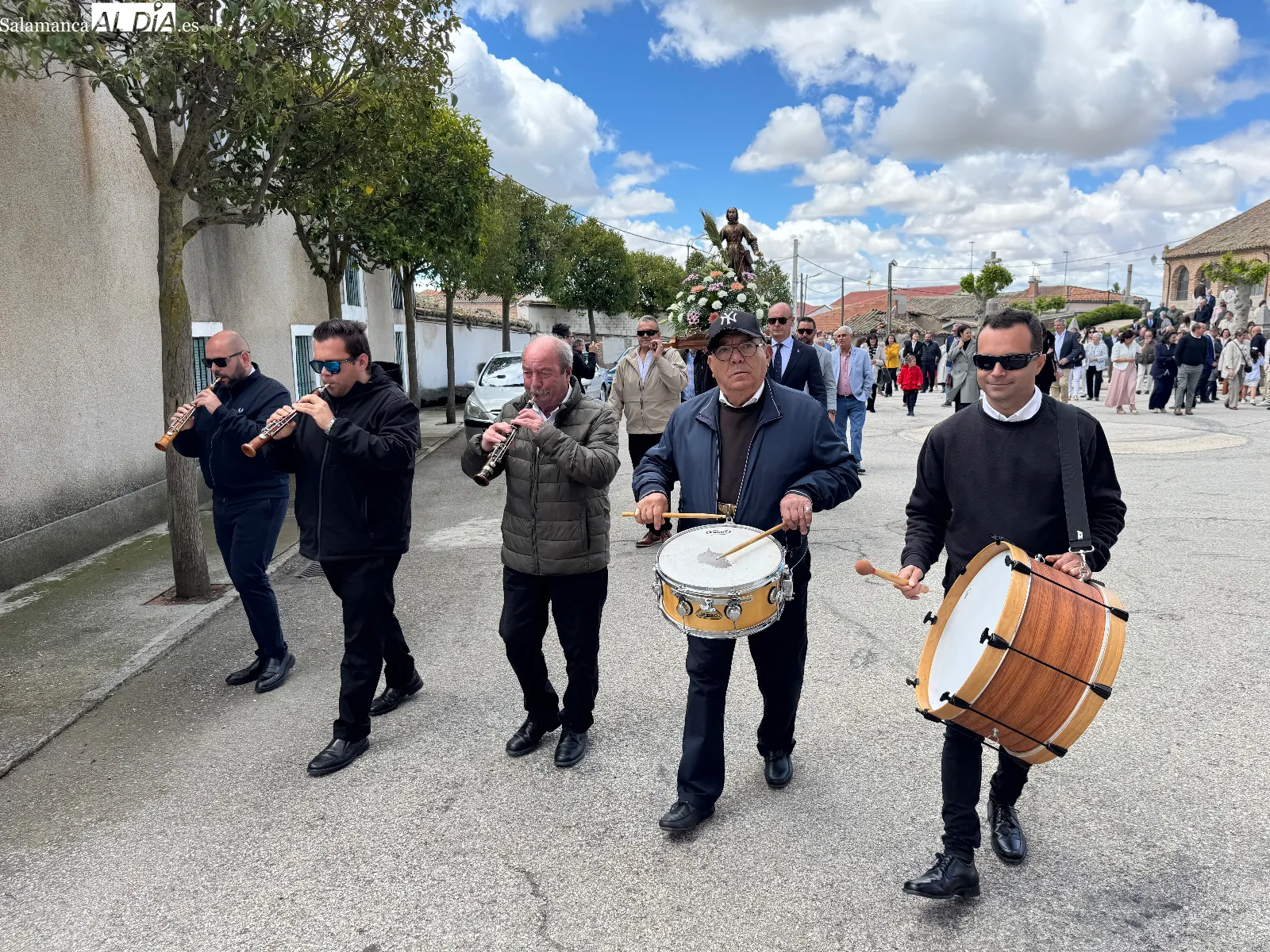 Foto 7 - Aldeaseca de la Frontera arropa a San Isidro en su paseo festivo para celebrar su d&iacute;a grande