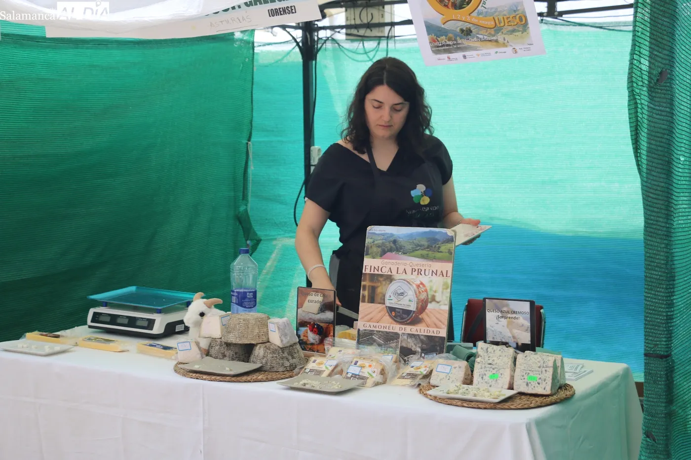 Excelente afluencia de público a esta vigésimo tercera edición de la Feria del Queso de Hinojosa / CORRAL 