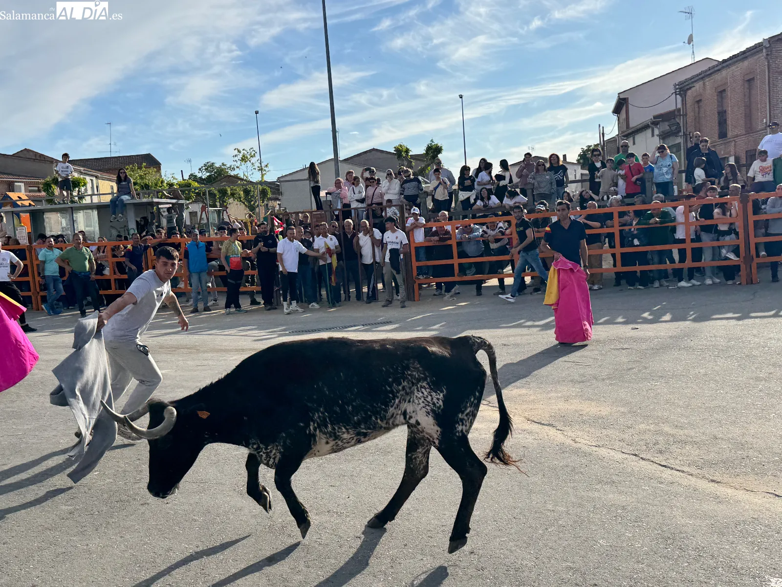 Foto 4 - Las calles de Cantalpino, llenas de afici&oacute;n para vivir un imponente IX Toro de San Isidro 