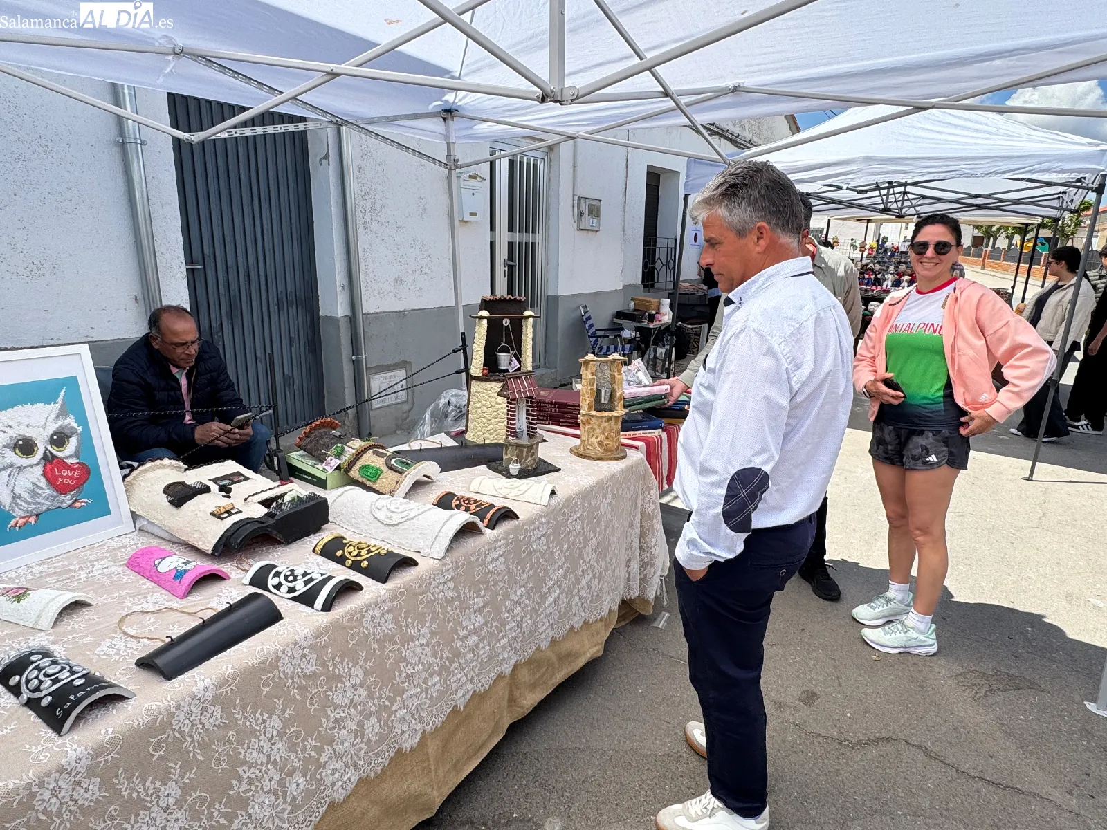Foto 7 - Las fiestas de San Isidro se despiden con gran ambiente en Cantalpino en su novedoso Mercado Artesanal