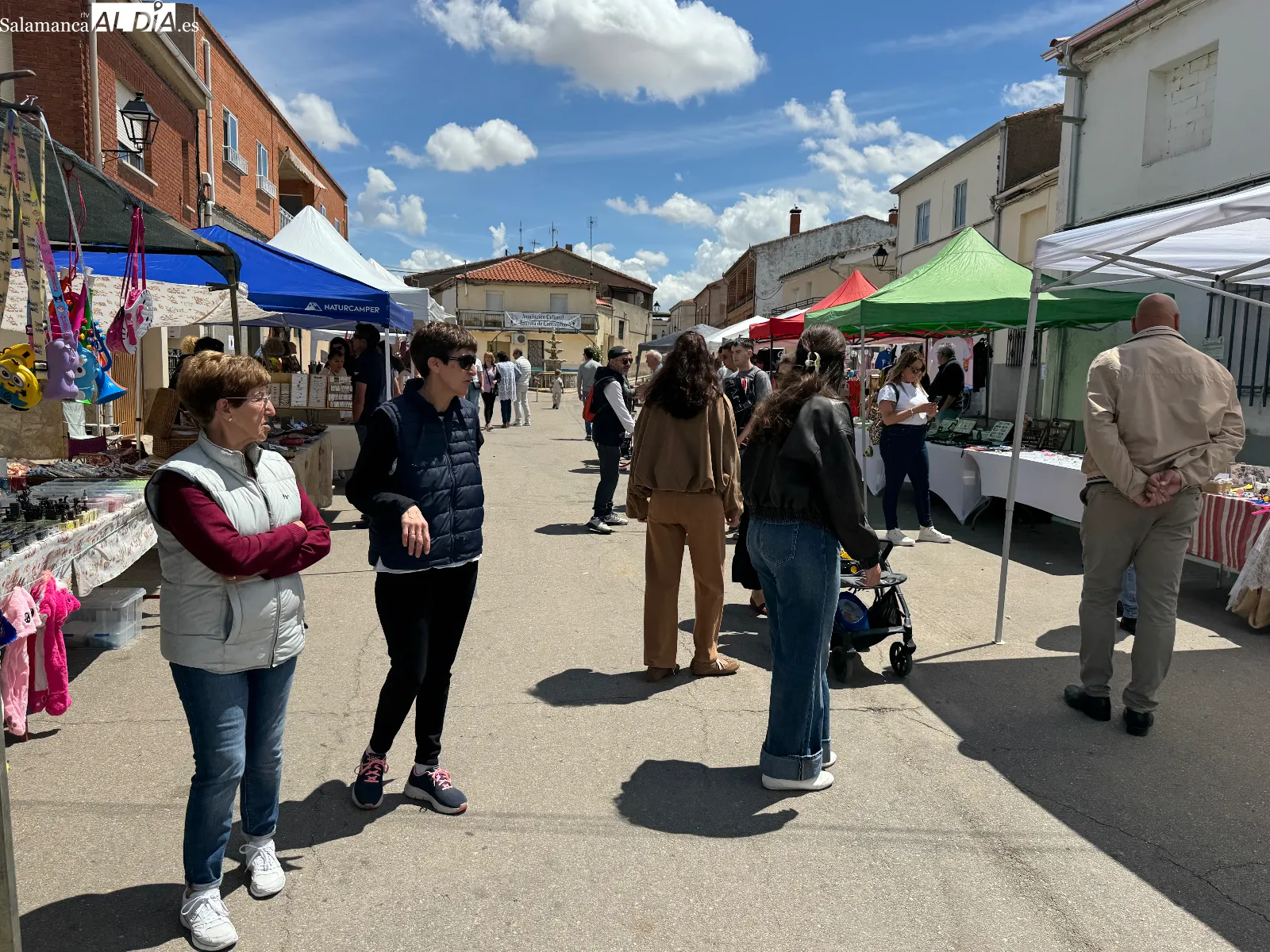 Foto 8 - Las fiestas de San Isidro se despiden con gran ambiente en Cantalpino en su novedoso Mercado Artesanal