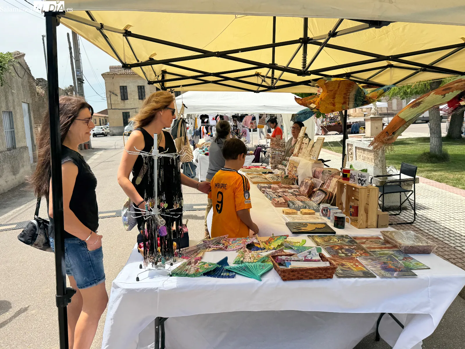 Foto 3 - Gran acogida para el I Mercado Artesanal de Villar del Gallimazo