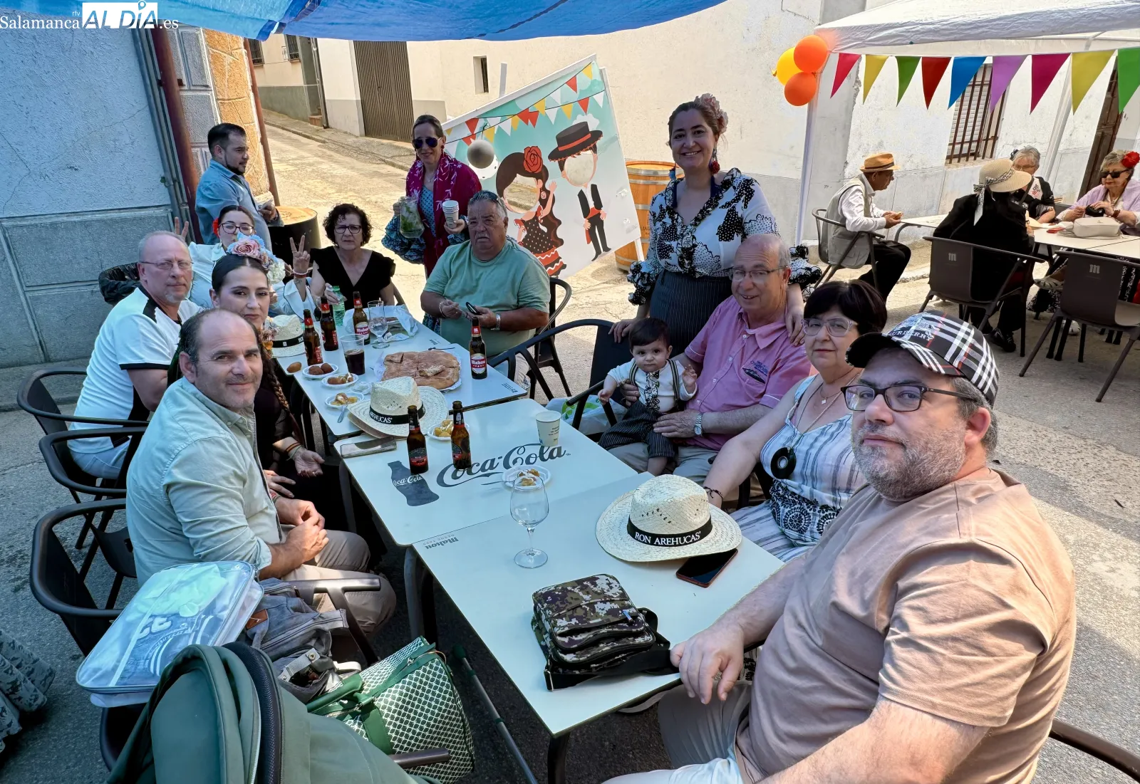 La IV Fiesta Rociera llena Macotera de ambiente, color y bailes en una multitudinaria edición