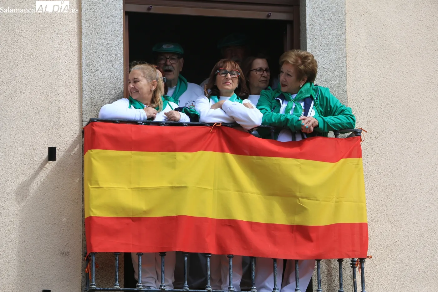 Comienzo de las fiestas del Noveno en San Felices de los Gallegos / CORRAL