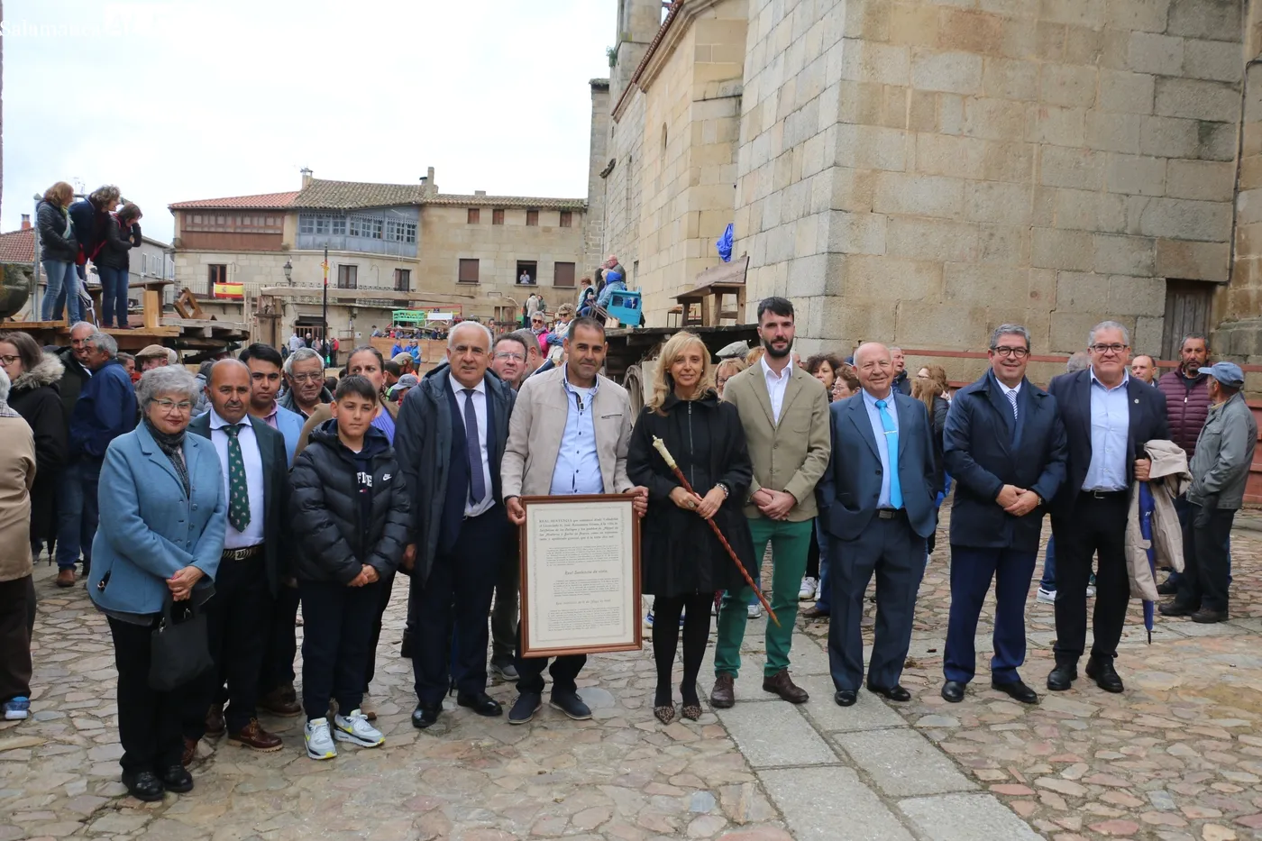 Segundo encierro de las fiestas de San Felices de los Gallegos