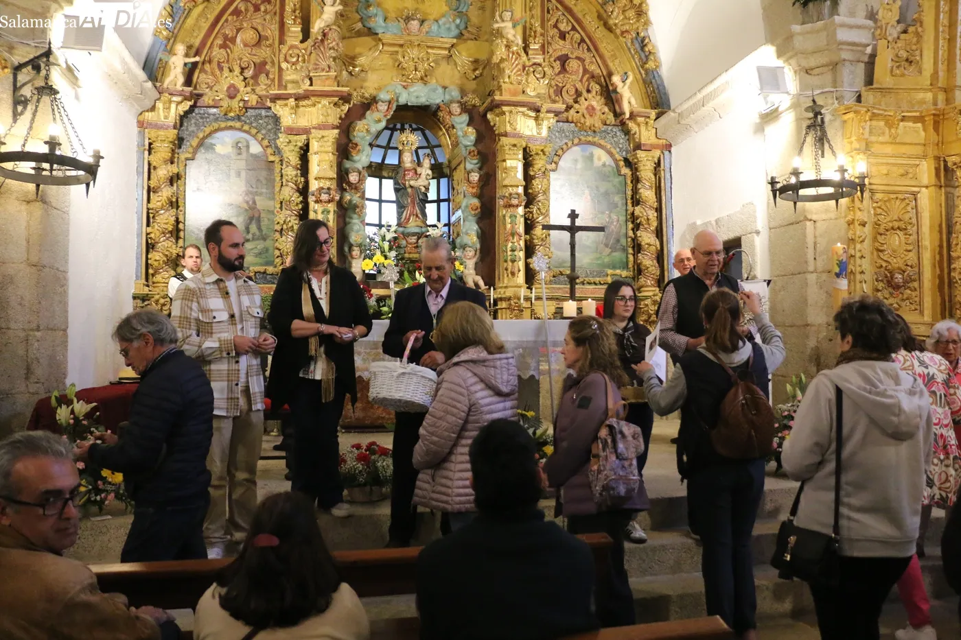 Fiesta de la Virgen chica en Pereña de la Ribera