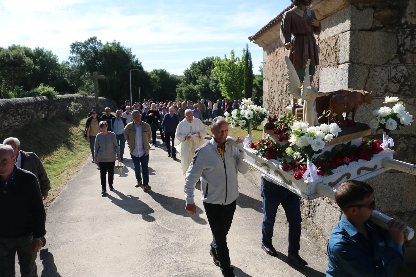 Celebración de San Isidro en Bogajo / CORRAL