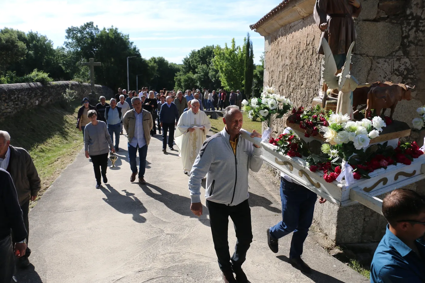 Celebración de San Isidro en Bogajo / CORRAL