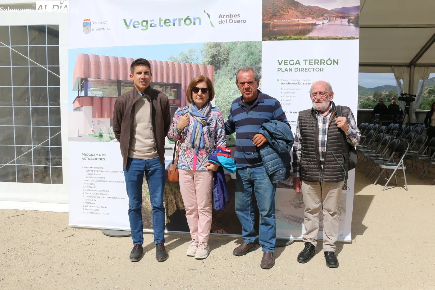 Presentación del Plan Director de Vega Terrón en La Fregeneda / CORRAL 