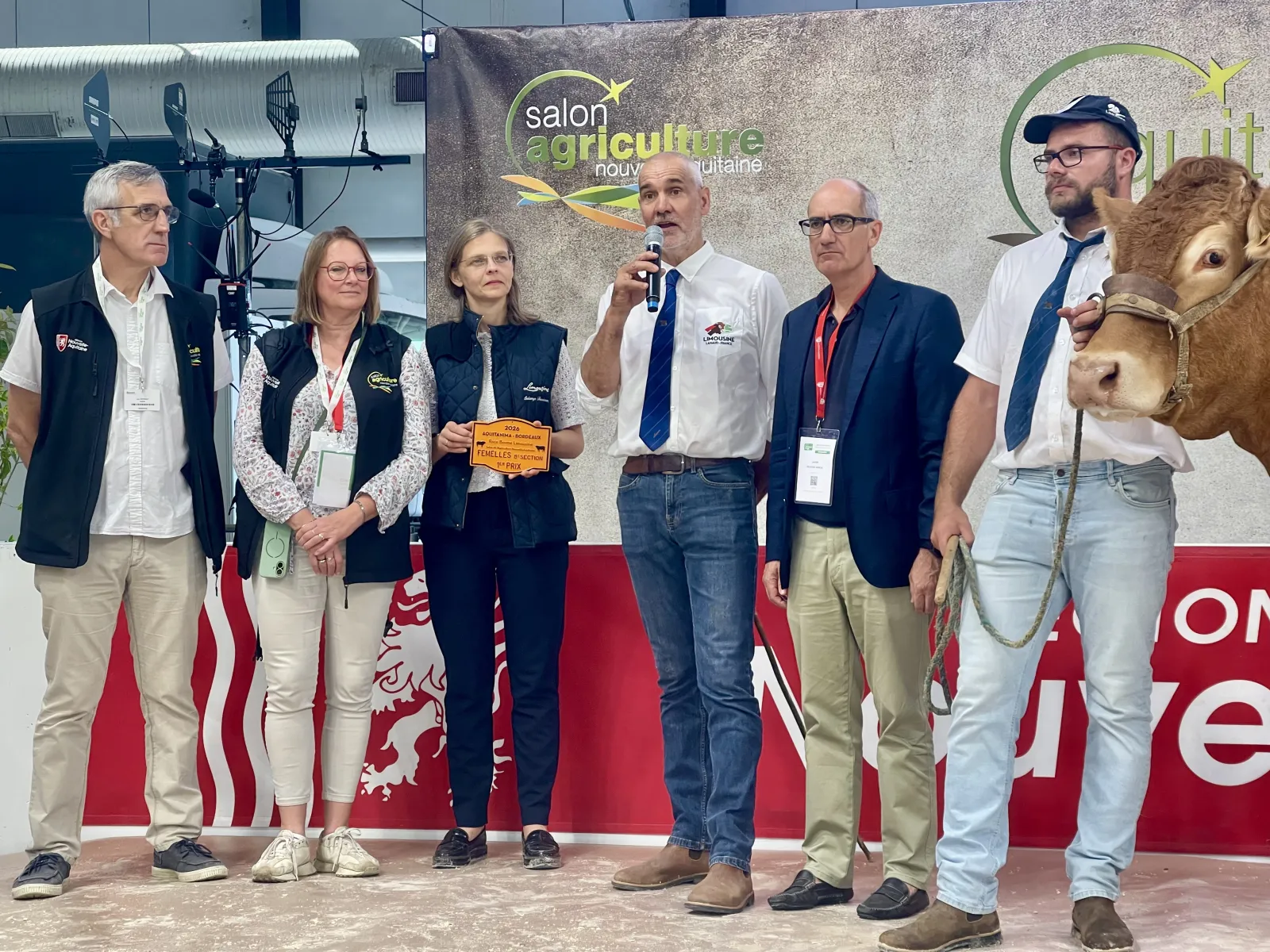 Foto 3 - Salamanca y Nueva Aquitania impulsan su cooperaci&oacute;n agroganadera en Burdeos