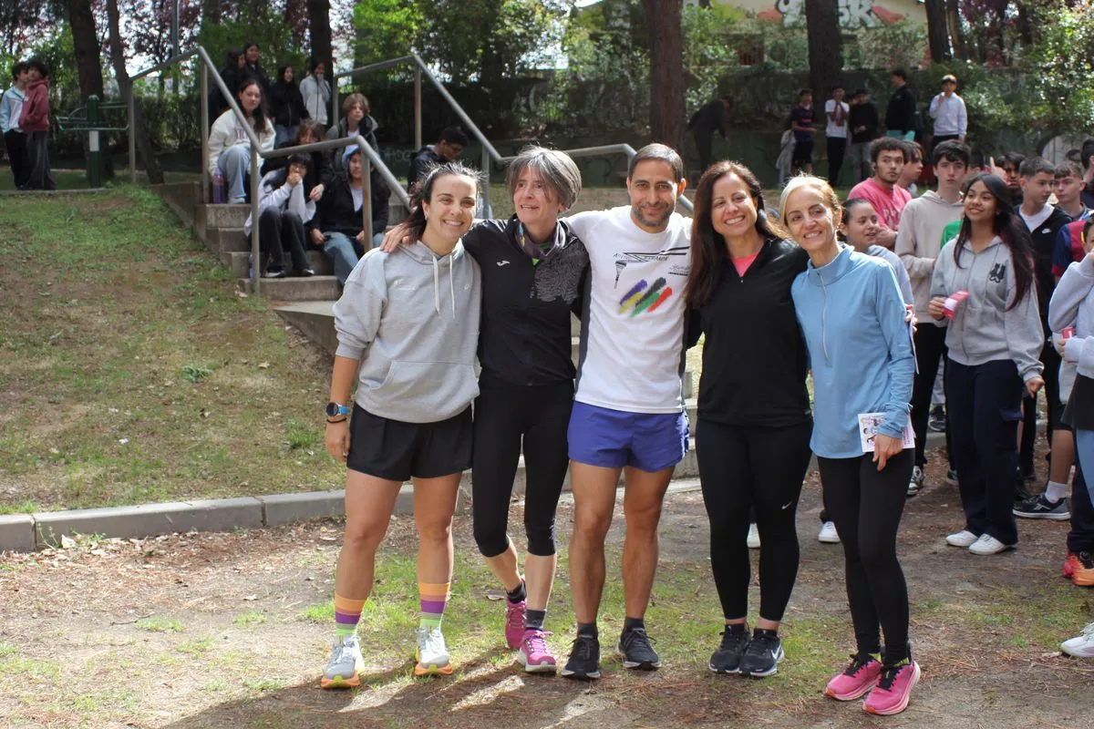 Carrera solidaria del IES Mateo Hernández en Salamanca