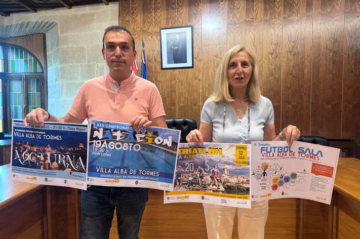 Alba de Tormes presenta su programa deportivo Albasport