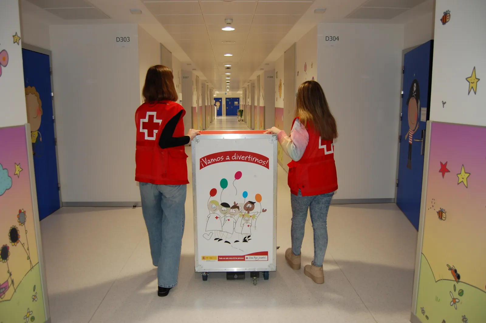 Cruz Roja atiende a 484 niños en el Hospital de Salamanca