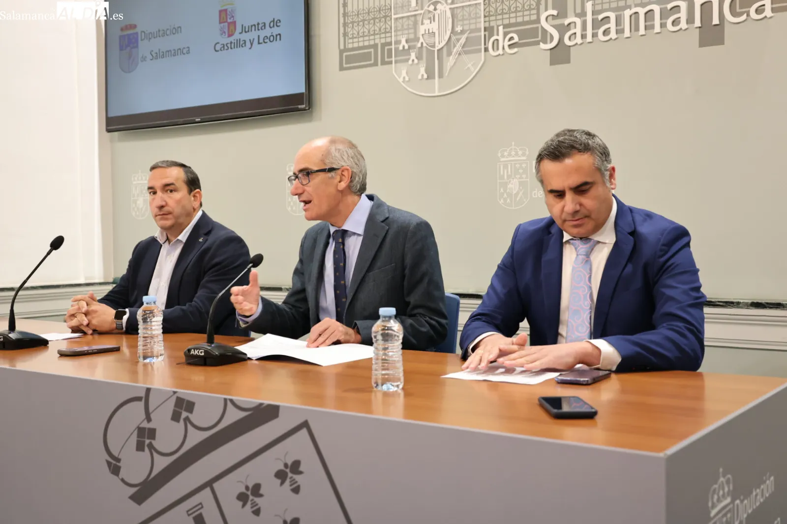 La Diputación de Salamanca y la Junta de CyL invierten 1,6 millones de euros en cinco programas mixtos que combinan formación y empleo remunerado para 48 desempleados de la provincia. Foto D. Sañudo