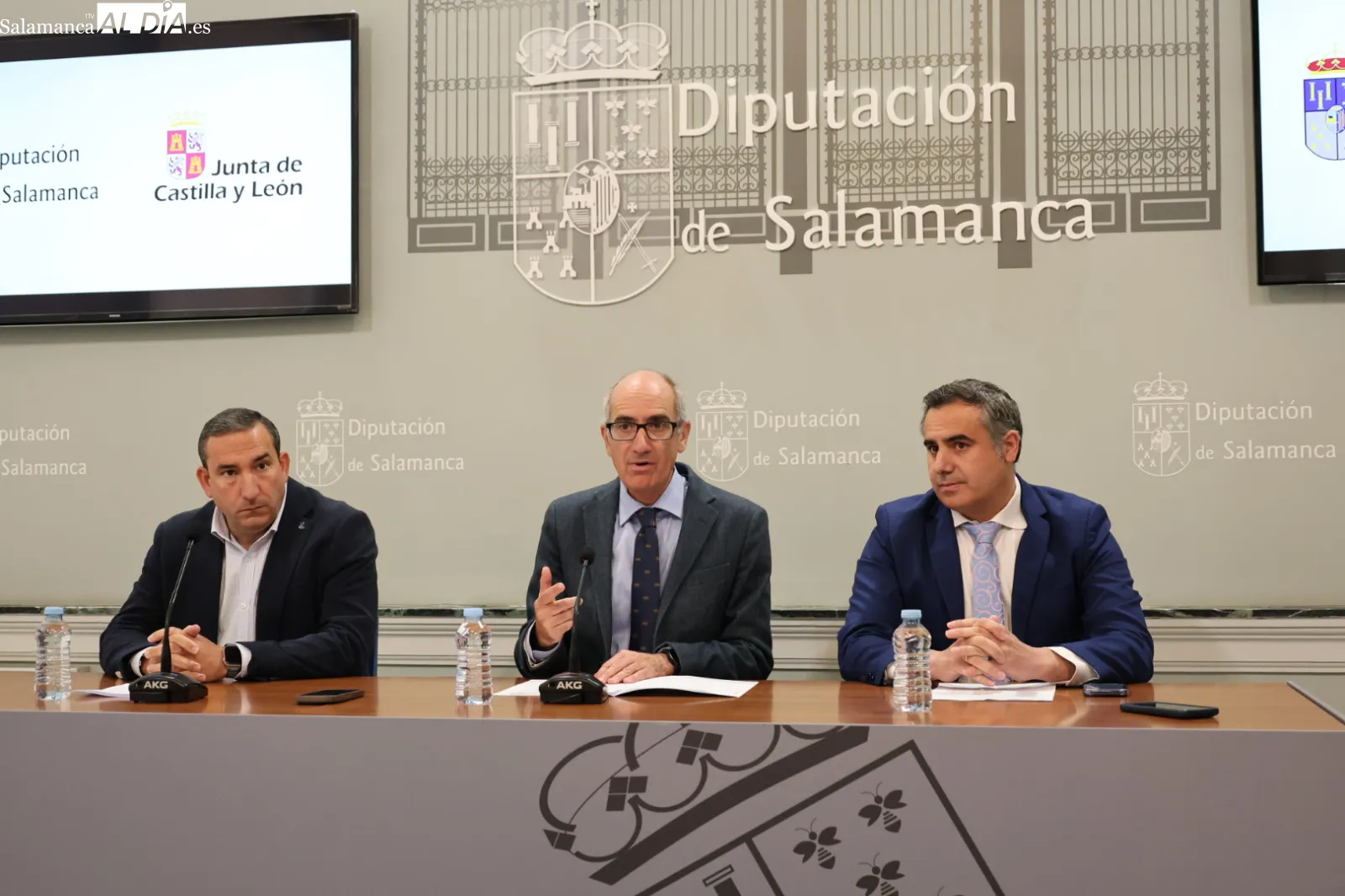 La Diputación de Salamanca y la Junta de CyL invierten 1,6 millones de euros en cinco programas mixtos que combinan formación y empleo remunerado para 48 desempleados de la provincia. Foto D. Sañudo